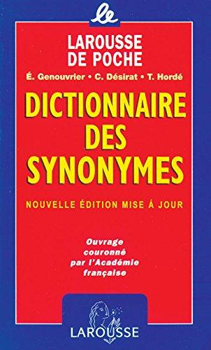 Goyal Saab French - French Larousse Dictionnaire des Synonyms Poche - Larousse